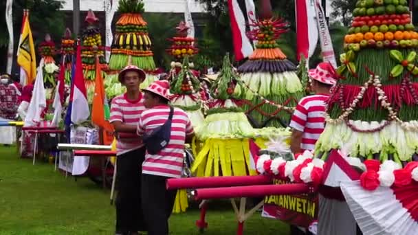 Celebration Grebeg Pancasila Grebeg Pancasila Held Celebrate Pancasila Day — Video