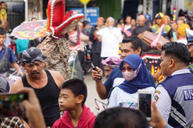 Siraman gong kyai pradah ceremony. This ceremony is one of the Indonesian intangible cultural heritage