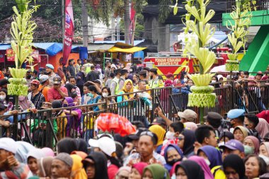 Siraman gong kyai pradah ceremony. This ceremony is one of the Indonesian intangible cultural heritage