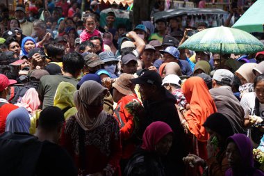 Siraman gong kyai pradah ceremony. This ceremony is one of the Indonesian intangible cultural heritage