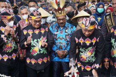 The opening ceremony of Blitar Jadul. Blitar jadul was held for the anniversary of the city of Blitar