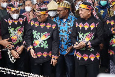 The opening ceremony of Blitar Jadul. Blitar jadul was held for the anniversary of the city of Blitar