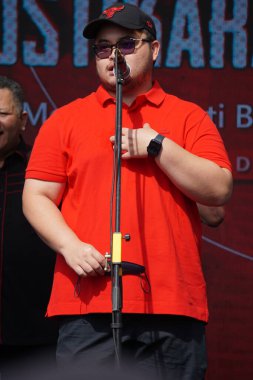 Bulan Bung Karno 'yu kutlamak için Kediri Hanindhito Himawan Pramana (Mas Dhito) Mustikarasa (Yemek Festivali) naibi