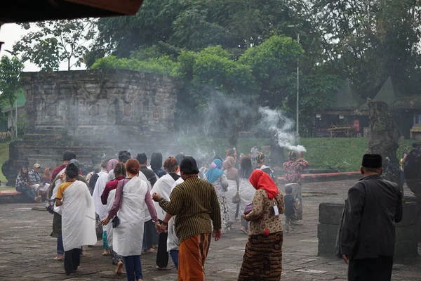 Ruwatańska Procesja Ruwatan Jest Jedną Ceremonii Kulturze Jawajskiej Która Celu — Zdjęcie stockowe