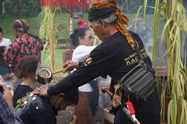Ruwatan Prozession Ruwatan Ist Eine Der Zeremonien Der Javanischen Kultur — Stockfoto