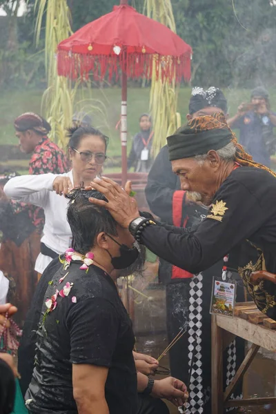 Ruwatan Procession Ruwatan One Ceremonies Javanese Culture Aims Get Rid — Stock Photo, Image