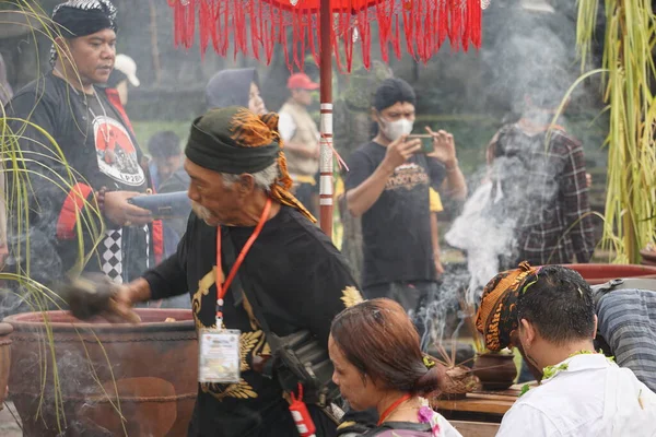 Ruwatan Procession Ruwatan One Ceremonies Javanese Culture Aims Get Rid — Stock Photo, Image