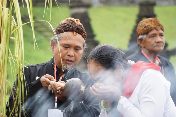 Ruwatan Processionen Ruwatan Ceremonierna Javanese Kultur Som Syftar Till Att — Stockfoto