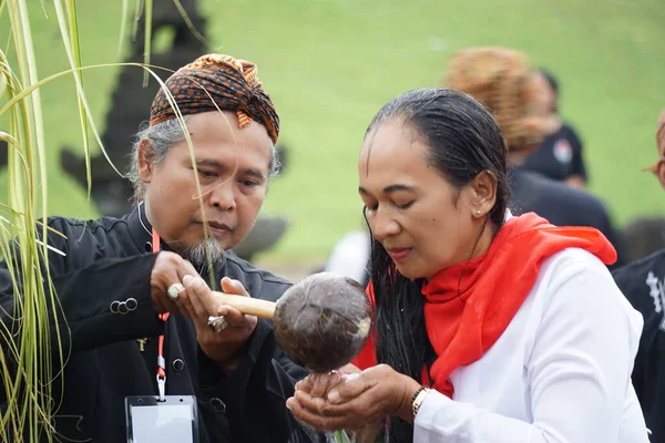 Ρουγουάταν Πομπή Ruwatan Είναι Μία Από Τις Τελετές Στην Κουλτούρα — Φωτογραφία Αρχείου