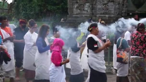 Procissão Ruwatan Ruwatan Uma Das Cerimônias Cultura Javanesa Que Visa — Vídeo de Stock