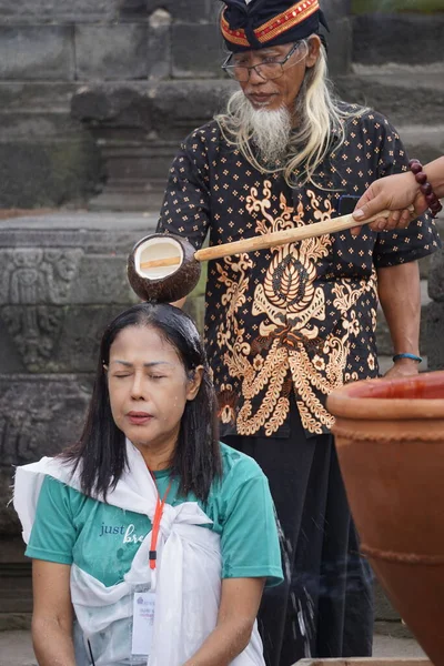 Procession Ruwatan Ruwatan Est Une Des Cérémonies Dans Culture Javanaise — Photo