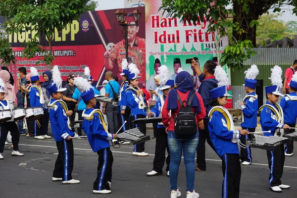Indonesischer Karneval Zum Nationalfeiertag Der Bildung — Stockfoto