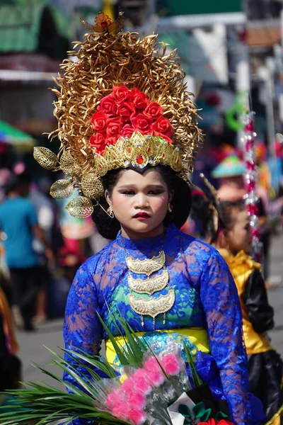 Indonezyjski Karnawał Okazji Dnia Edukacji Narodowej — Zdjęcie stockowe