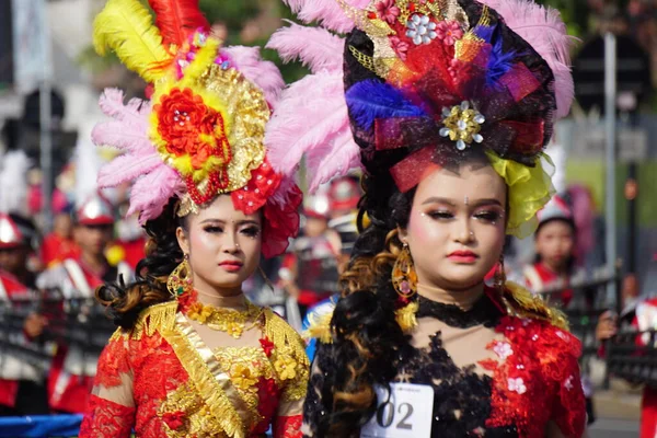 Carnaval Indonesia Para Celebrar Día Nacional Educación —  Fotos de Stock