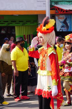 Milli Eğitim Günü 'nü kutlamak için Endonezya karnavalı