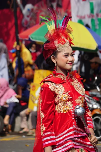Carnaval Indonesia Para Celebrar Día Nacional Educación —  Fotos de Stock