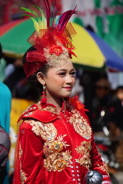 Ινδονησιακό Καρναβάλι Για Τον Εορτασμό — Φωτογραφία Αρχείου
