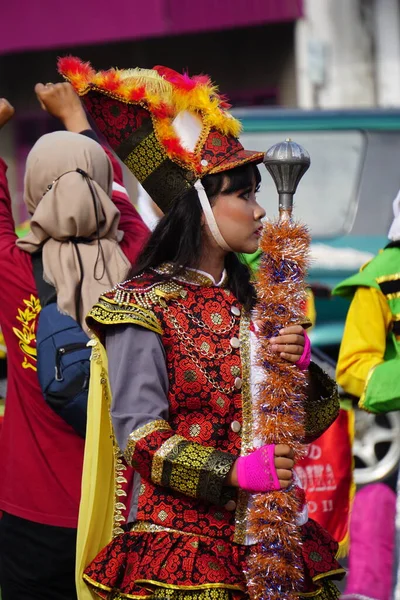 Carnaval Indonesia Para Celebrar Día Nacional Educación — Foto de Stock