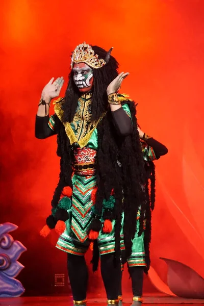 Cethetan Selomangleng Dance Dance Tells Story Goddess Kilisuci Who Refused — Stock Photo, Image