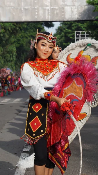 Indonesischer Jaranan Tanz Kuda Lumping Kuda Kepang Dieser Tanz Stammt — Stockfoto