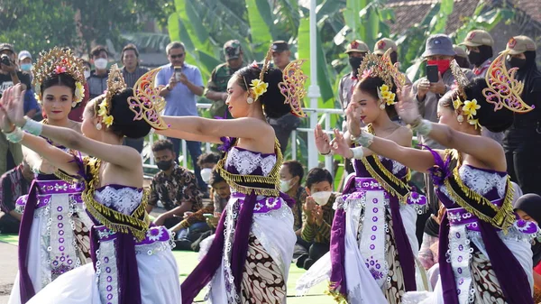Lenggang Kali Brantas Tanz Dieser Tanz Zeigt Den Fluss Brantas — Stockfoto