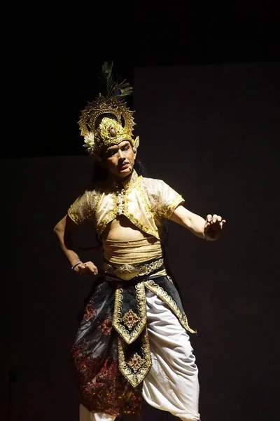 Teatralne Kresnajany Tytułem Krishna Harimurti Krishna Mistrz Przywódcy Ten Spektakl — Zdjęcie stockowe