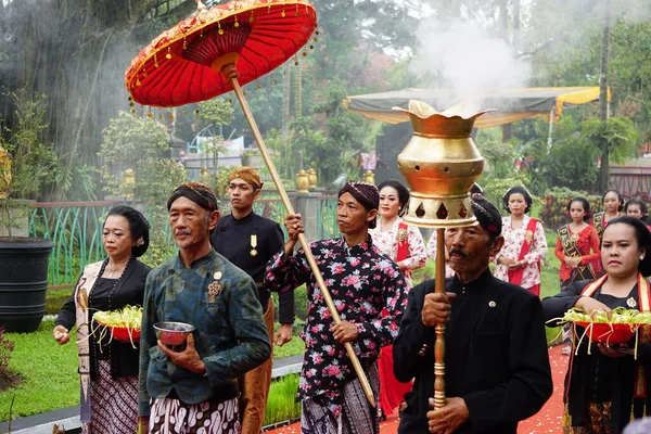 Rituals Celebrate Tulungagung Anniversary Bersih Nagari — Stock Photo, Image