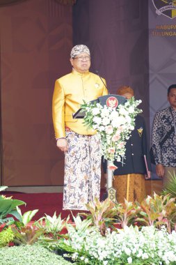 Tulungagung 'un yıldönümünü kutlamak için çok sayıda yetkili ve misafir (Bersih Nagari)