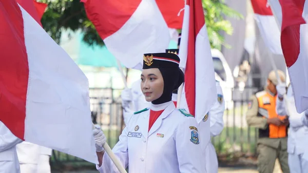Національний Карнавал Індонезії Ісп — стокове фото
