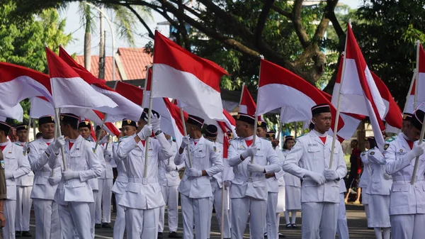Національний Карнавал Індонезії Ісп — стокове фото