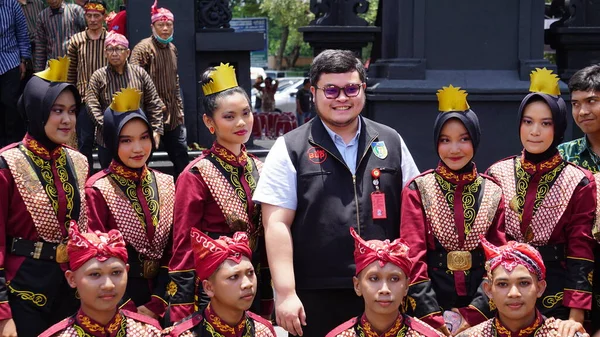 Regent Van Kediri Hanindhito Himawan Pramana Mas Dhito Opening Van — Stockfoto