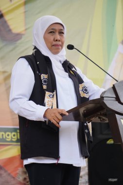 Khofifah Indar Parawansa (Doğu Java Valisi) Sumberasri Durian Festivali