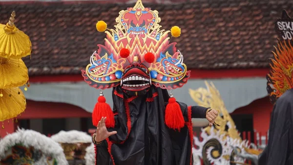 댄스의 바롱은 인도네시아의 — 스톡 사진