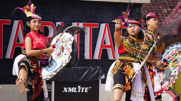 Danse Jaranaise Une Danse Traditionnelle Java Jaranan Vient Jaran Qui — Photo