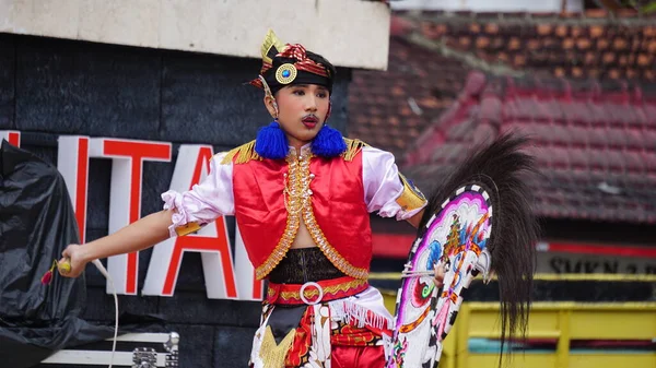 Jaranan Tanz Ein Traditioneller Tanz Aus Java Jaranan Kommt Von — Stockfoto