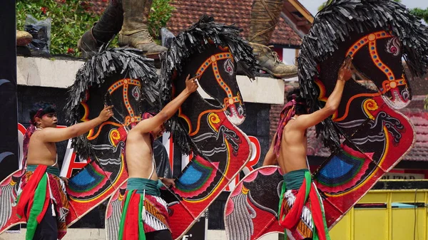Jaranan Dansı Java Dan Geleneksel Bir Dans Jaranan Jaran Dan — Stok fotoğraf