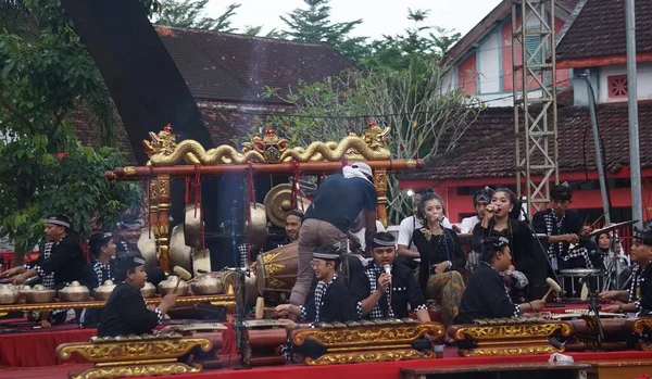 Niyaga Est Instrument Musique Traditionnel Java — Photo
