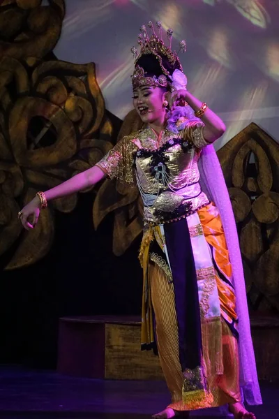 Het Theater Van Kresnayana Met Titel Suryaning Jagad Deze Show — Stockfoto