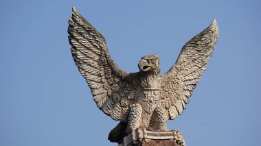 Doğal bir geçmişi olan Garuda Pancasila (Endonezya beş ilkesi)