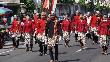 Blitar 'da Grebeg Pancasila. Bu etkinlik, Pancasila Günü 'nün yıllık gündemidir..