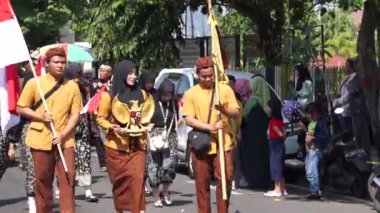 Blitar 'da Grebeg Pancasila. Bu etkinlik, Pancasila Günü 'nün yıllık gündemidir.