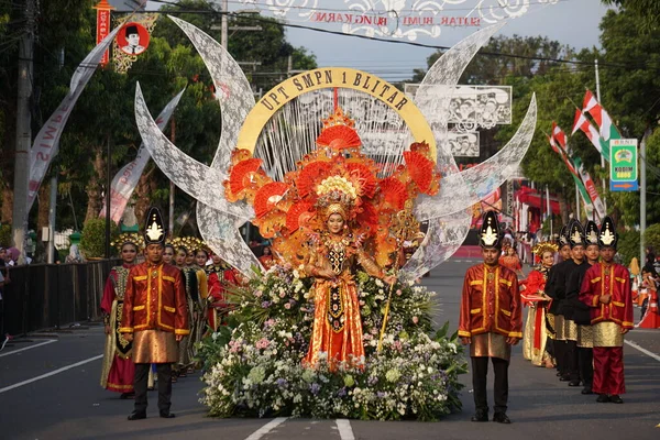 Hermoso Disfraz Exótico Carnaval Ben — Foto de Stock