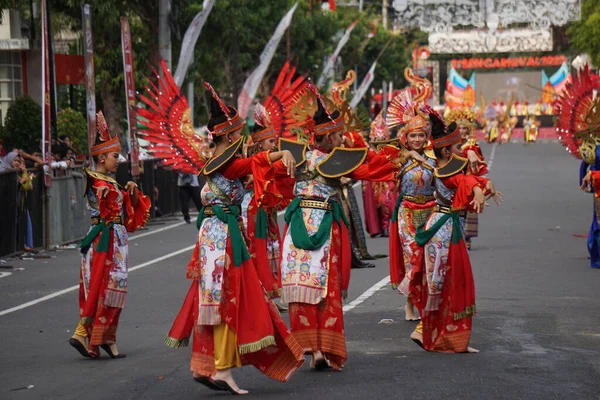 Chiat Ngiat Pan Danza Bangka Belitung Este Movimiento Danza Tiene — Foto de Stock