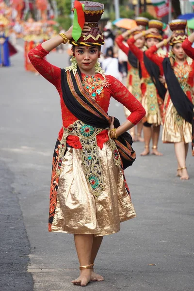 Gelang Room Dance Aus Madura Beim Ben Carnival Dieser Tanz — Stockfoto