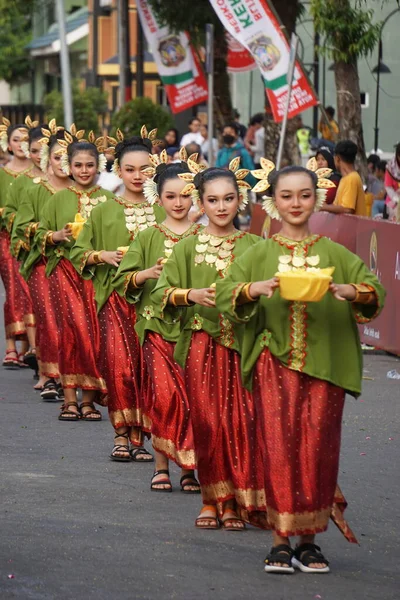 Makkappu Mandar Dançar Oeste Sulawesi Esta Dança Retrata Tradição Povo — Fotografia de Stock