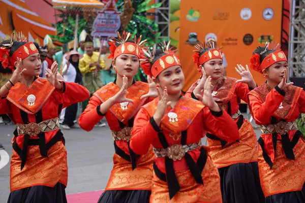 Tor Tor Dance North Sumatera Ben Carnival Esta Danza Transmite — Foto de Stock
