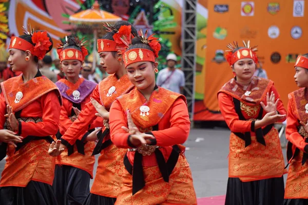 Tor Tor Dance North Sumatera Ben Carnival Dance Conveys His — Stock Photo, Image