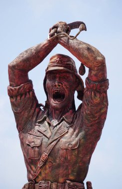 PETA Anıtı, Endonezya 'nın Soedanco Soepriyadi önderliğindeki Japonya' ya karşı mücadelesinin bir sembolü..