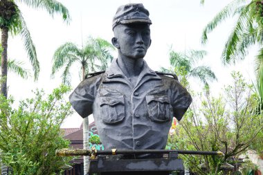 Soedanco Soepriyadi monument. He is Indonesian hero from Blitar and the leader of the PETA rebellion
