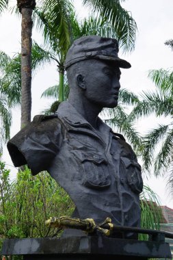 Soedanco Soepriyadi monument. He is Indonesian hero from Blitar and the leader of the PETA rebellion